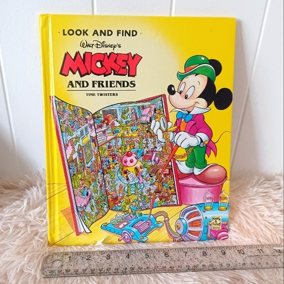 Disney Other - Vintage Disney Mickey And Friends Look And Find